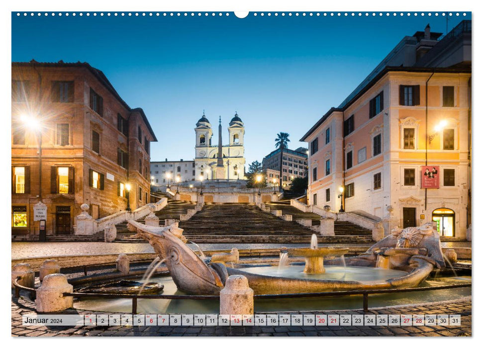 Rom - die ewige Stadt - Matteo Colombo (CALVENDO Wandkalender 2024)