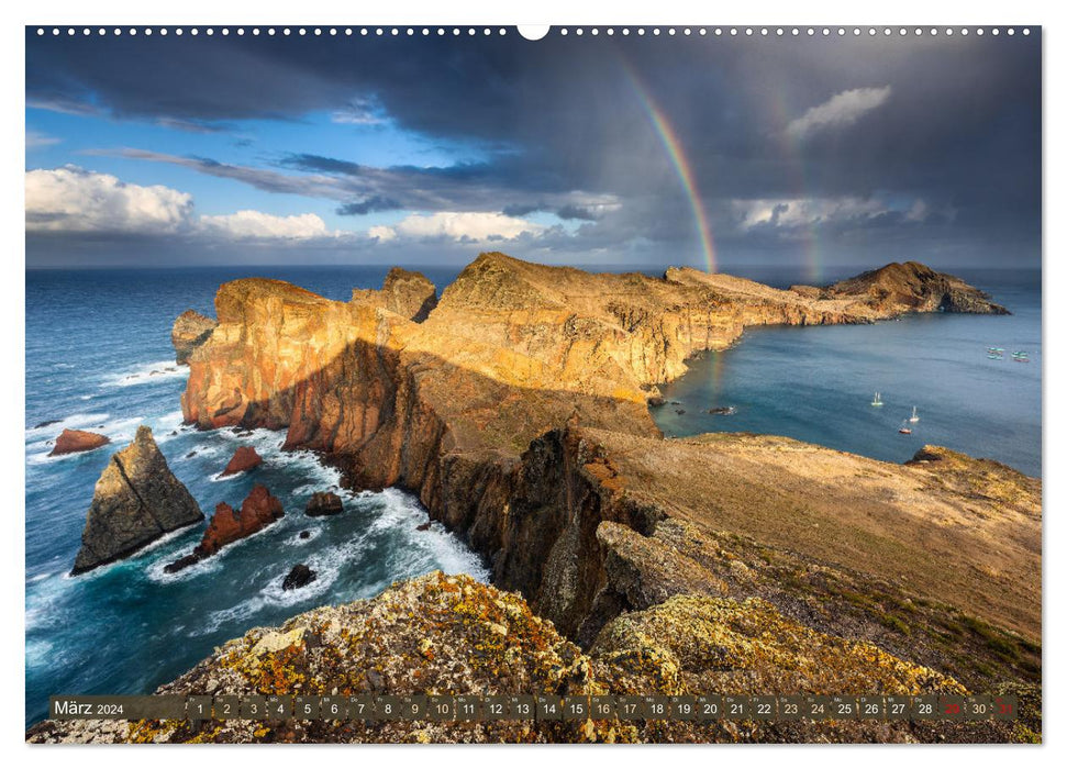 Magische Landschaften Weltweit (CALVENDO Premium Wandkalender 2024)