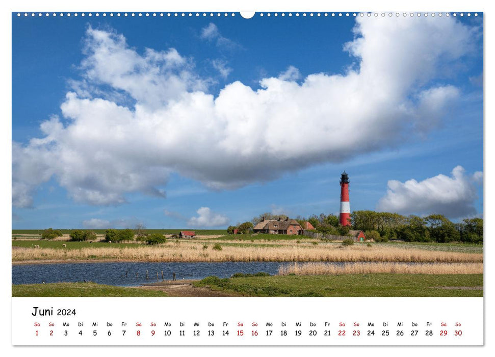 Heimat Entdecken - Nordfriesische Inseln (CALVENDO Premium Wandkalender 2024)