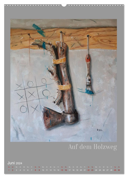 ART der Betrachtung (CALVENDO Wandkalender 2024)