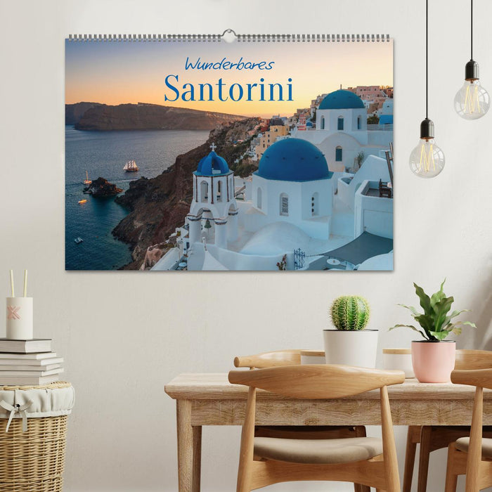 Wunderbares Santorini - Matteo Colombo (CALVENDO Wandkalender 2024)