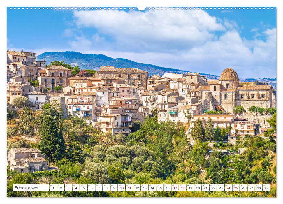 Kalabrien - Juwel an der Stiefelspitze Italiens (CALVENDO Wandkalender 2024)
