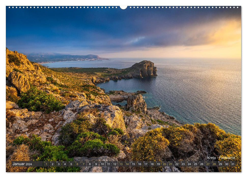 Griechenland - Magische Orte (CALVENDO Premium Wandkalender 2024)