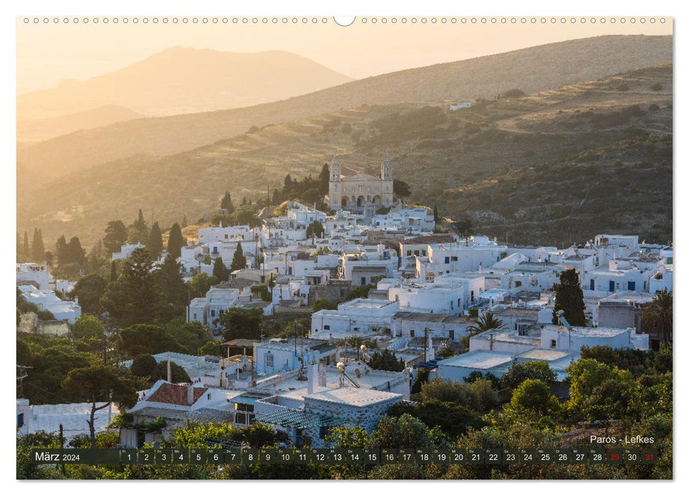 Grèce – Lieux magiques (Calvendo Premium Wall Calendar 2024) 