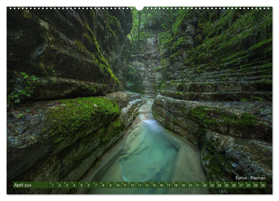 Grèce – Lieux magiques (Calvendo Premium Wall Calendar 2024) 