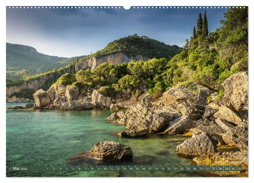 Grèce – Lieux magiques (Calvendo Premium Wall Calendar 2024) 