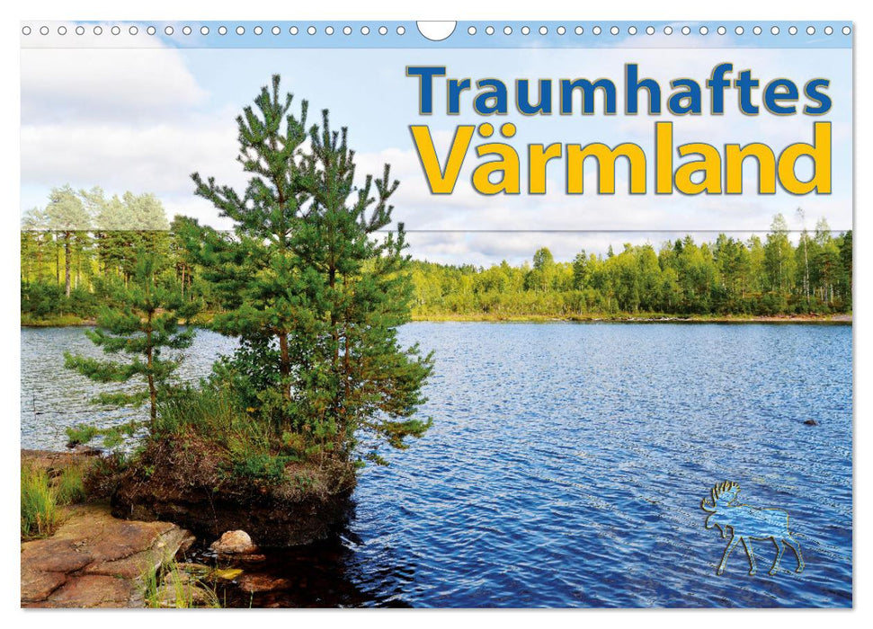 Fantastique Värmland (calendrier mural CALVENDO 2024) 
