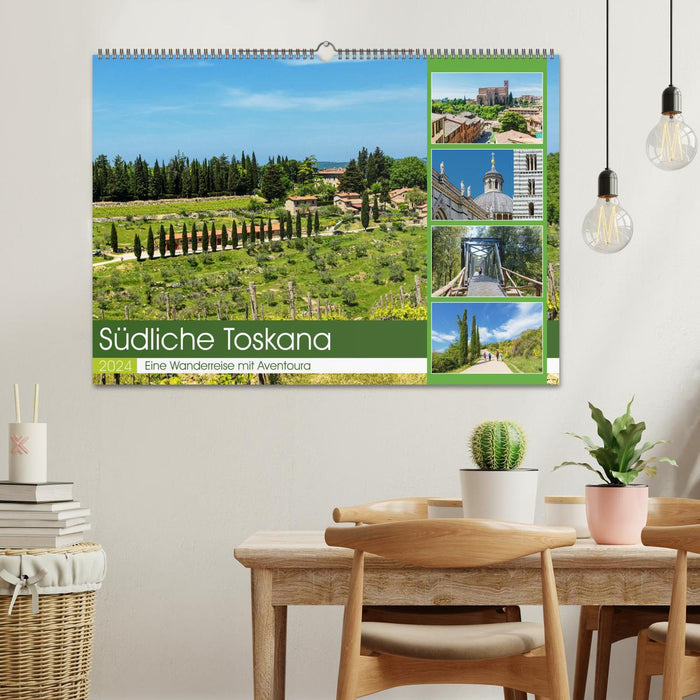 Südliche Toskana (CALVENDO Wandkalender 2024)