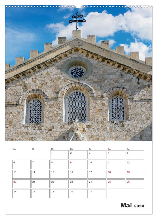 Messina - Travel Planner (CALVENDO Premium Wall Calendar 2024) 