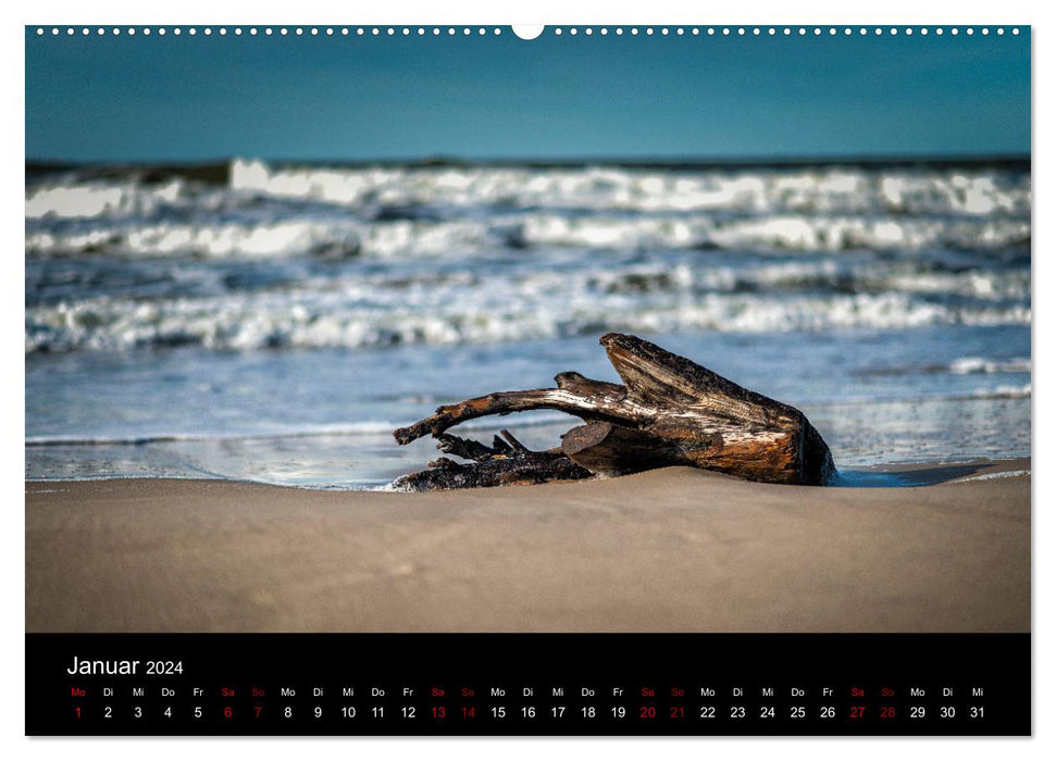 Journey along the Polish Baltic Sea (CALVENDO Premium Wall Calendar 2024) 