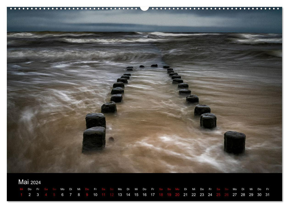 Journey along the Polish Baltic Sea (CALVENDO Premium Wall Calendar 2024) 