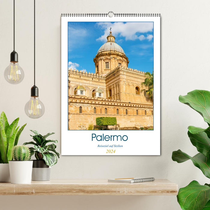 Palermo - travel destination in Sicily (CALVENDO wall calendar 2024) 