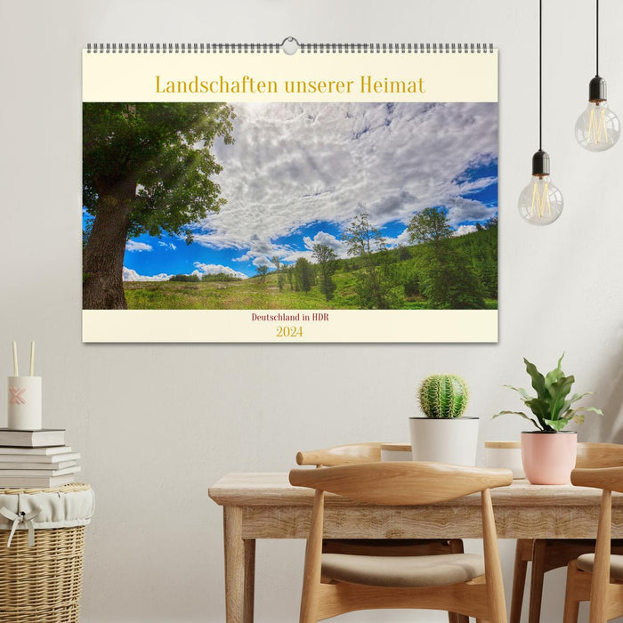 Landscapes of our homeland (CALVENDO wall calendar 2024) 