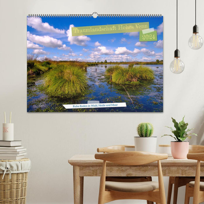 Dream landscape High Fens (CALVENDO wall calendar 2024) 