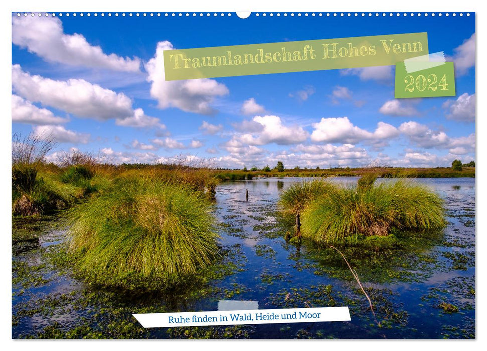 Dream landscape High Fens (CALVENDO wall calendar 2024) 