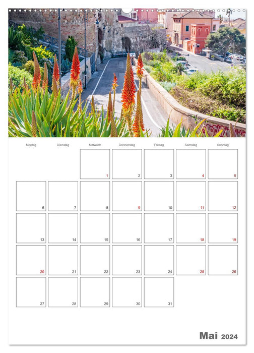 Cagliari - Planificateur de vacances (Calvendo Premium Wall Calendar 2024) 