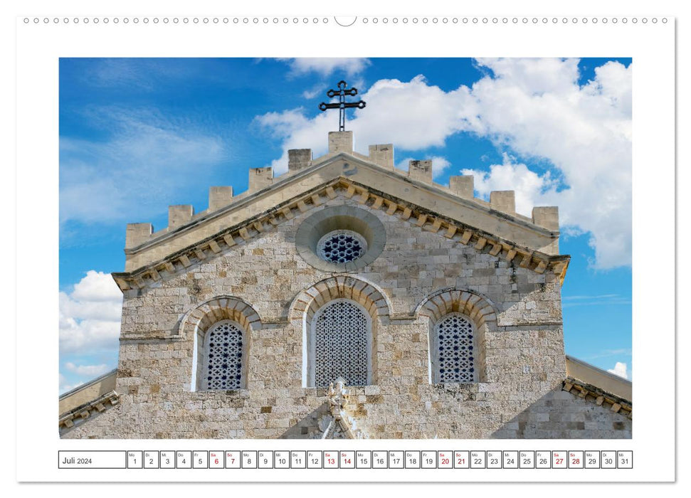 Messine - ville côtière enchanteresse (Calvendo Premium Wall Calendar 2024) 