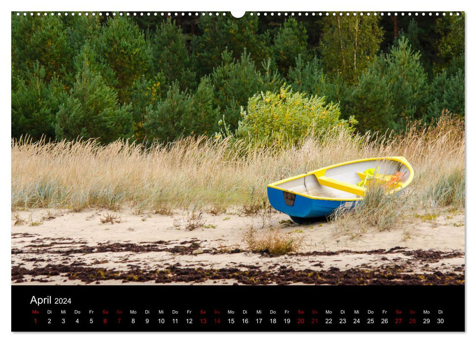 Journey along the Polish Baltic Sea (CALVENDO wall calendar 2024) 