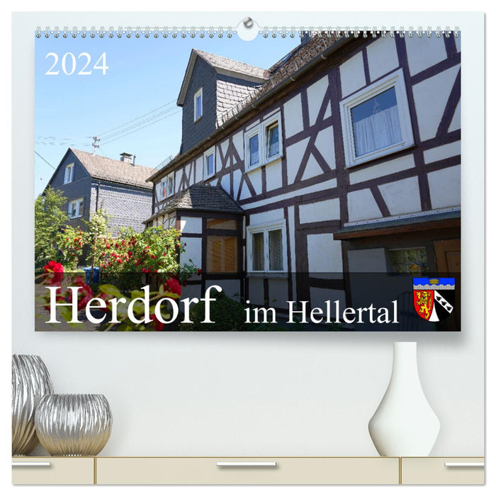 Herdorf im Hellertal (CALVENDO Premium Wandkalender 2024)