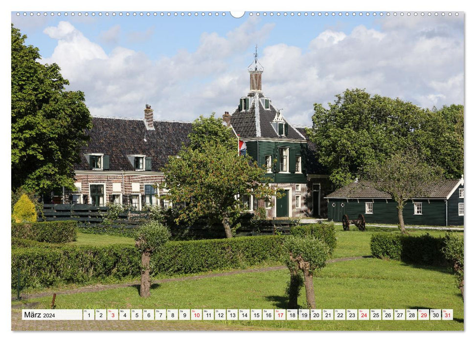 Holländische Architektur (CALVENDO Wandkalender 2024)