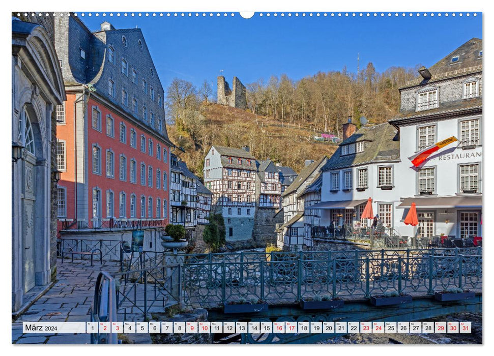 Die Eifel und das Hohe Venn (CALVENDO Wandkalender 2024)