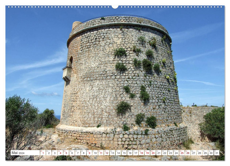 Enfin les vacances d'été - Tout un mois de juin dans le port de Sóller à Majorque (Calendrier mural CALVENDO Premium 2024) 