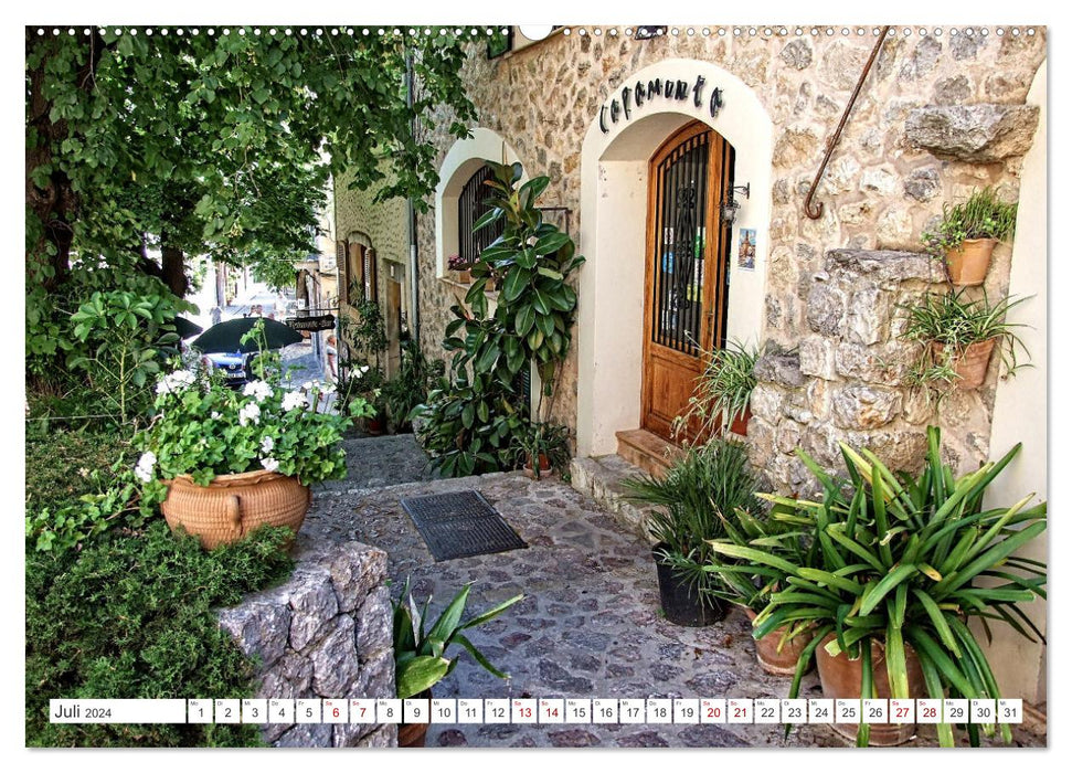 Endlich Sommerpause - Ein ganzer Juni in Mallorcas Port de Sóller (CALVENDO Premium Wandkalender 2024)