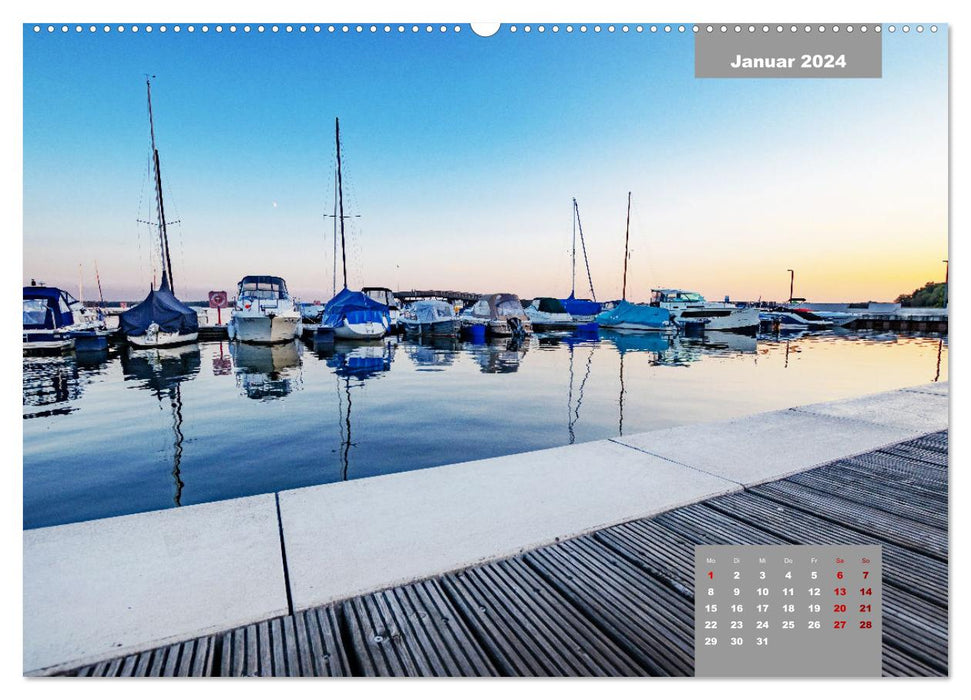 Basse Lusace (Calendrier mural CALVENDO Premium 2024) 