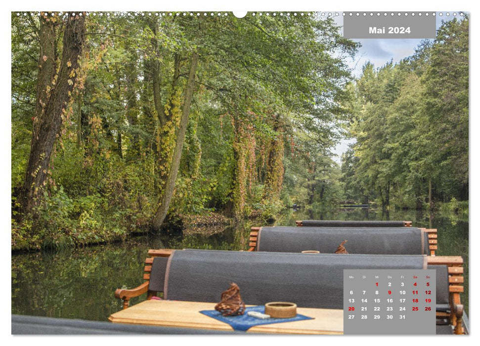 Basse Lusace (Calendrier mural CALVENDO Premium 2024) 