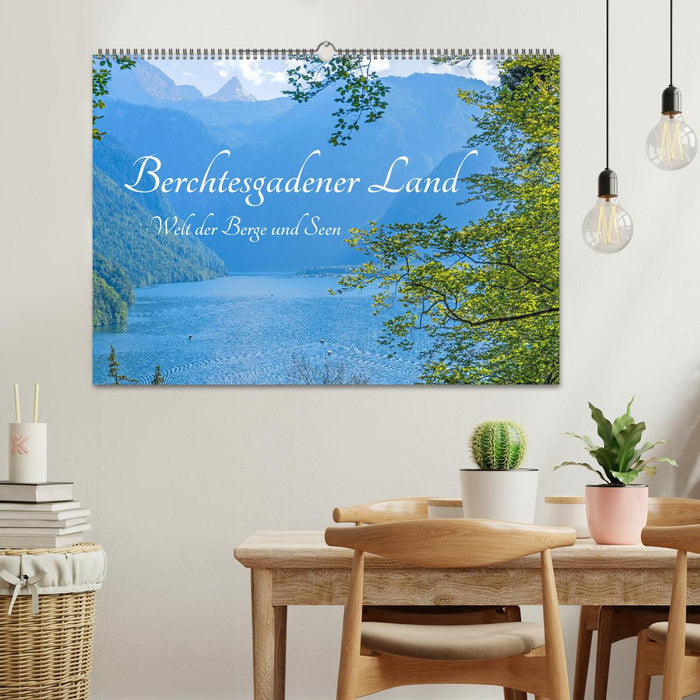 Berchtesgadener Land - Welt der Berge und Seen (CALVENDO Wandkalender 2024)