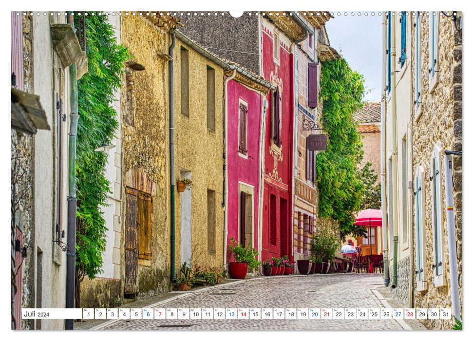 Assignan - Das rote Dorf im Languedoc (CALVENDO Premium Wandkalender 2024)