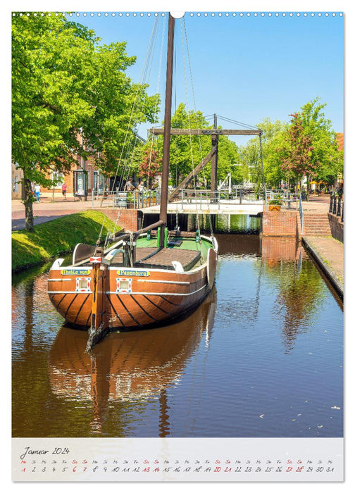 Papenburg. Längste Fehnkolonie Deutschlands (CALVENDO Premium Wandkalender 2024)