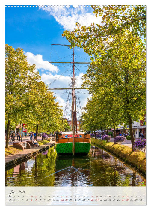 Papenburg. Längste Fehnkolonie Deutschlands (CALVENDO Premium Wandkalender 2024)
