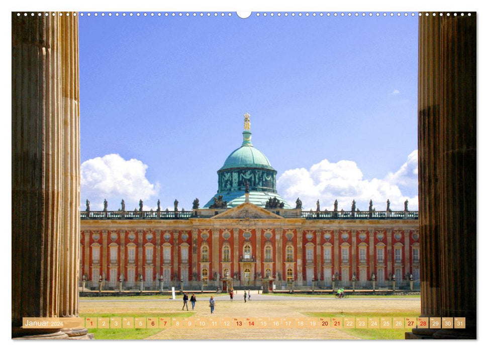 Königlich Preußische Schlösser und Gärten in Berlin und Brandenburg (CALVENDO Wandkalender 2024)