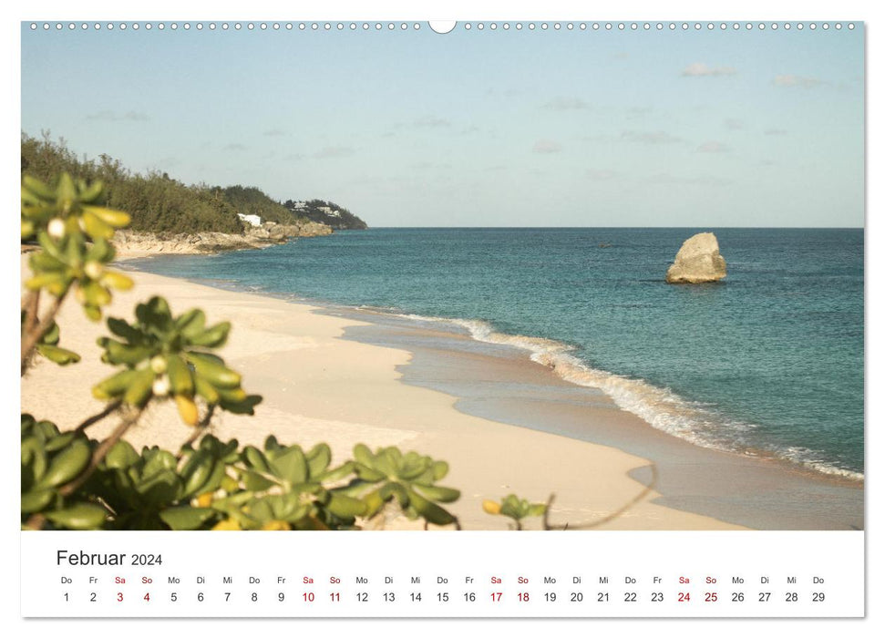 Bermuda - Eine Reise zu den Bermudainseln. (CALVENDO Premium Wandkalender 2024)