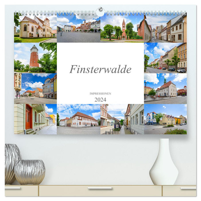 Finsterwalde Impressionen (CALVENDO Premium Wandkalender 2024)