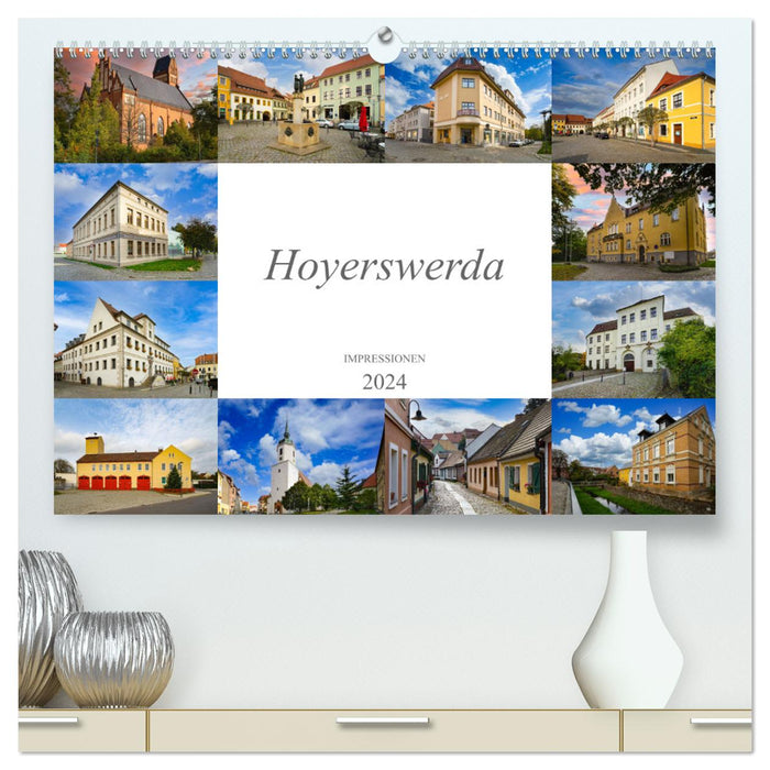 Hoyerswerda Impressionen (CALVENDO Premium Wandkalender 2024)