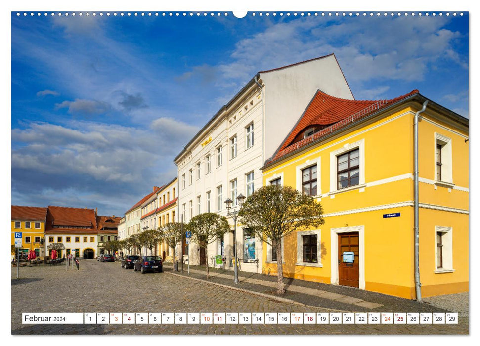 Hoyerswerda Impressionen (CALVENDO Premium Wandkalender 2024)