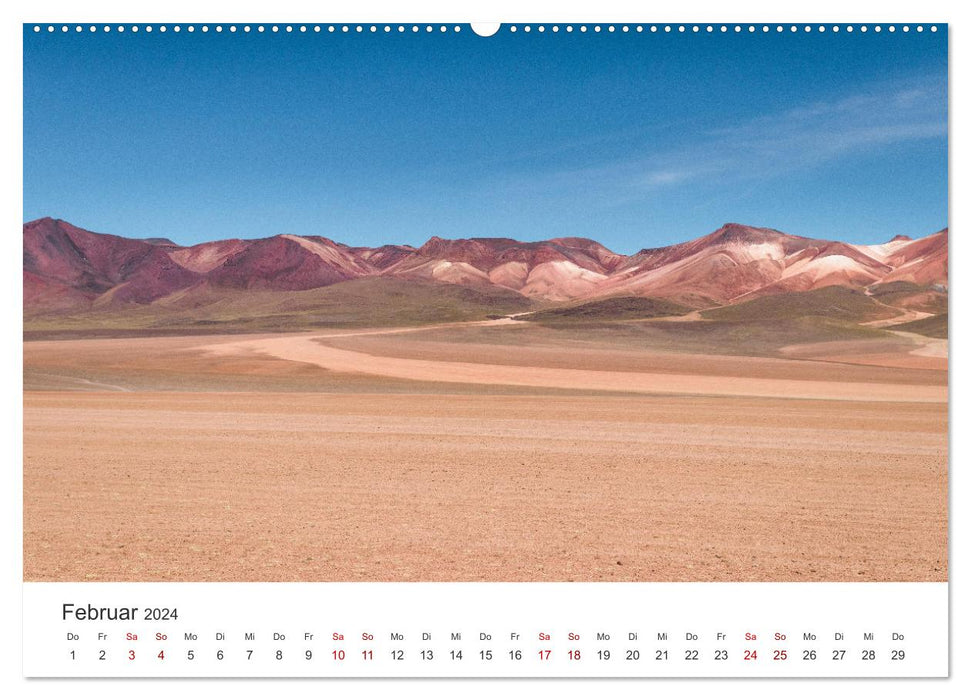 Bolivien - Das bezaubernde Land in Südamerika. (CALVENDO Wandkalender 2024)
