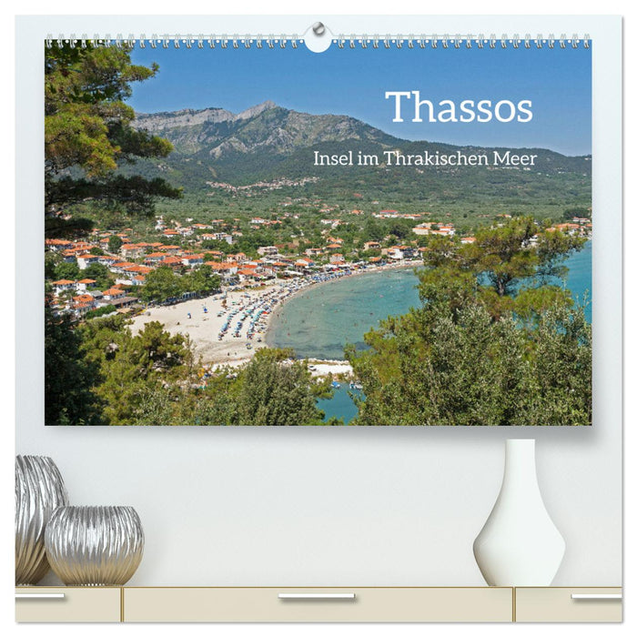 Thassos - Insel im Thrakischen Meer (CALVENDO Premium Wandkalender 2024)