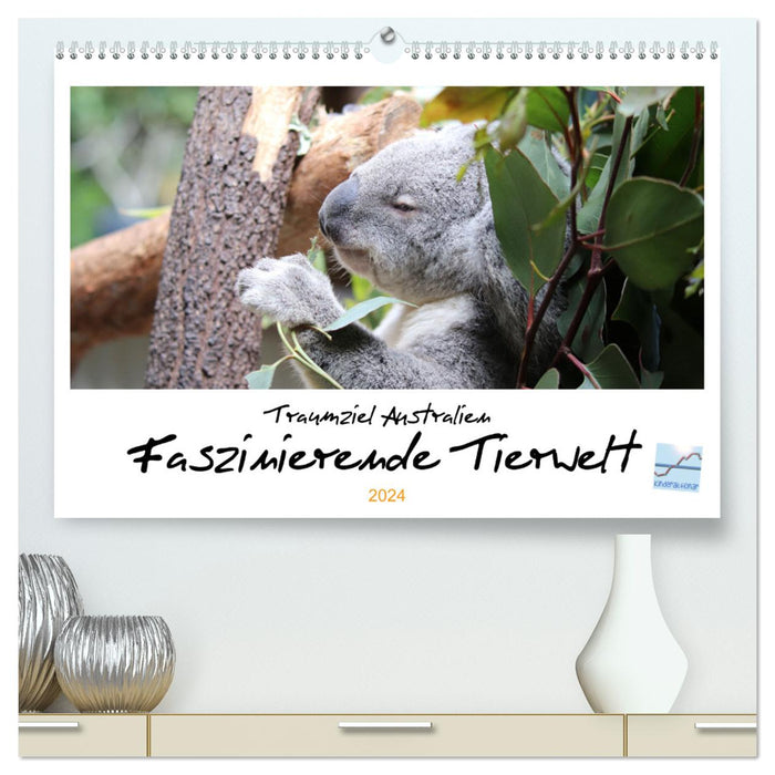 Traumziel Australien - Faszinierende Tierwelt 2024 (CALVENDO Premium Wandkalender 2024)