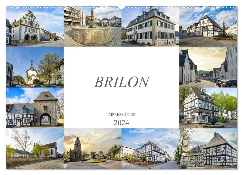 Brilon Impressionen (CALVENDO Wandkalender 2024)
