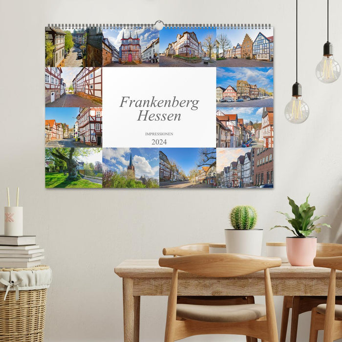 Frankenberg Hessen Impressionen (CALVENDO Wandkalender 2024)