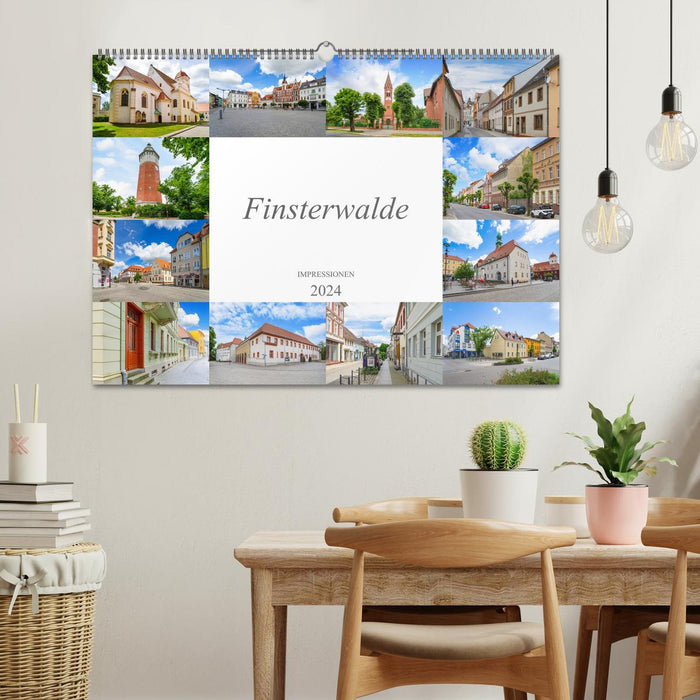 Finsterwalde Impressionen (CALVENDO Wandkalender 2024)
