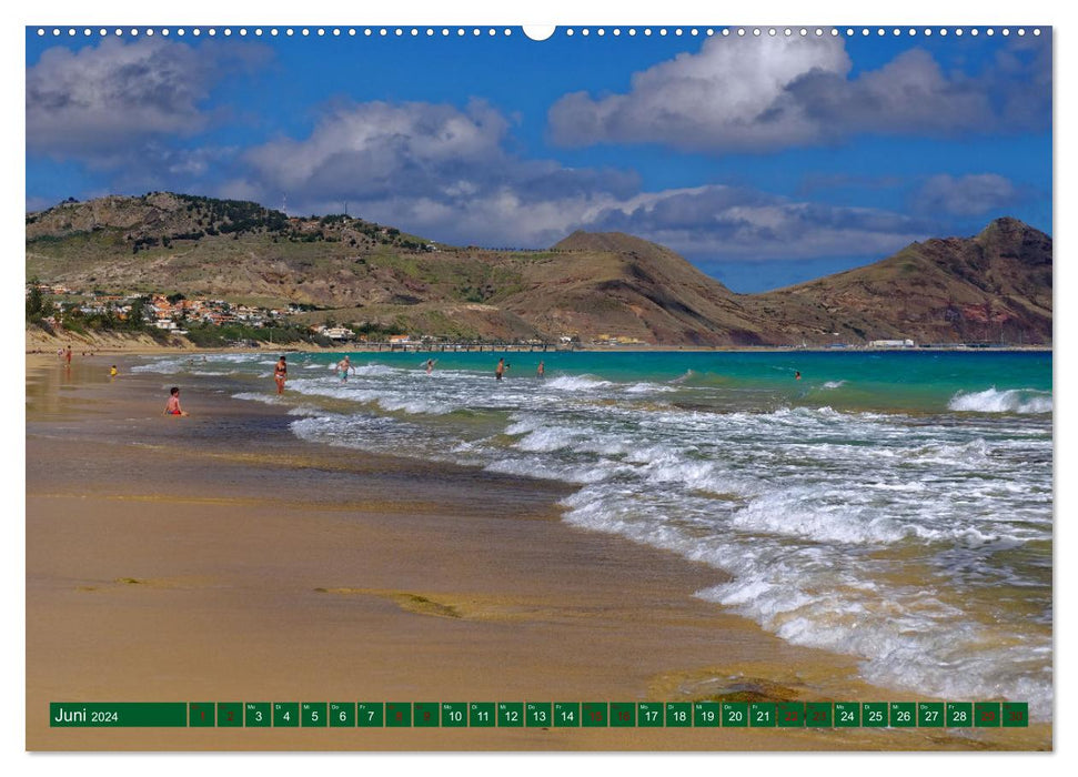 Madeira und Porto Santo (CALVENDO Premium Wandkalender 2024)