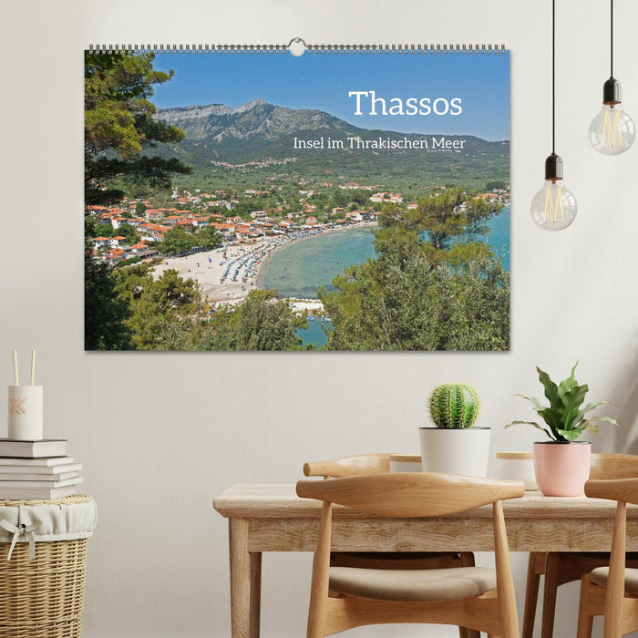 Thassos - Insel im Thrakischen Meer (CALVENDO Wandkalender 2024)