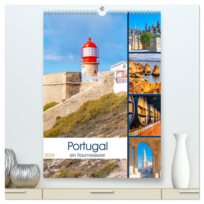 Portugal - a dream travel destination (CALVENDO Premium Wall Calendar 2024) 