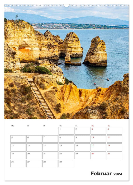 Le Portugal - une destination de voyage de rêve (Calvendo Premium Wall Calendar 2024) 