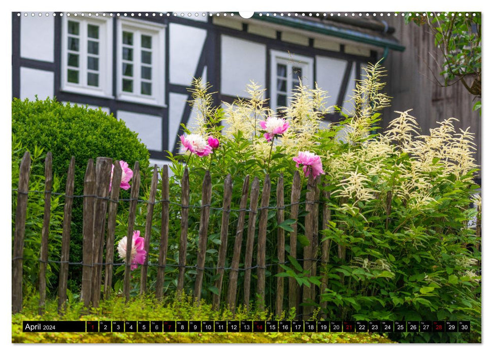 County – Half-timbered idyll (CALVENDO Premium Wall Calendar 2024) 