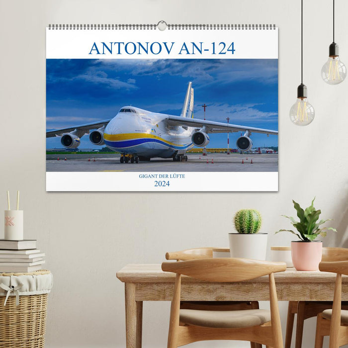 ANTONOV 124 (Calendrier mural CALVENDO 2024) 
